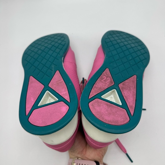 Reebok Legacy Lifter Flexweave Sneaker Women’s Size 8 Pink Teal Weightlifting - Picture 7 of 12